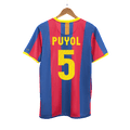 Barcelona PUYOL #5 Home Soccer Jersey Retro 2010/11 - Football Shirt | SmartJerseys | Official Quality