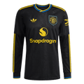 Manchester United Long Sleeve Third Away Soccer Jersey 2025/26 - Football Shirt | SmartJerseys | Official Quality