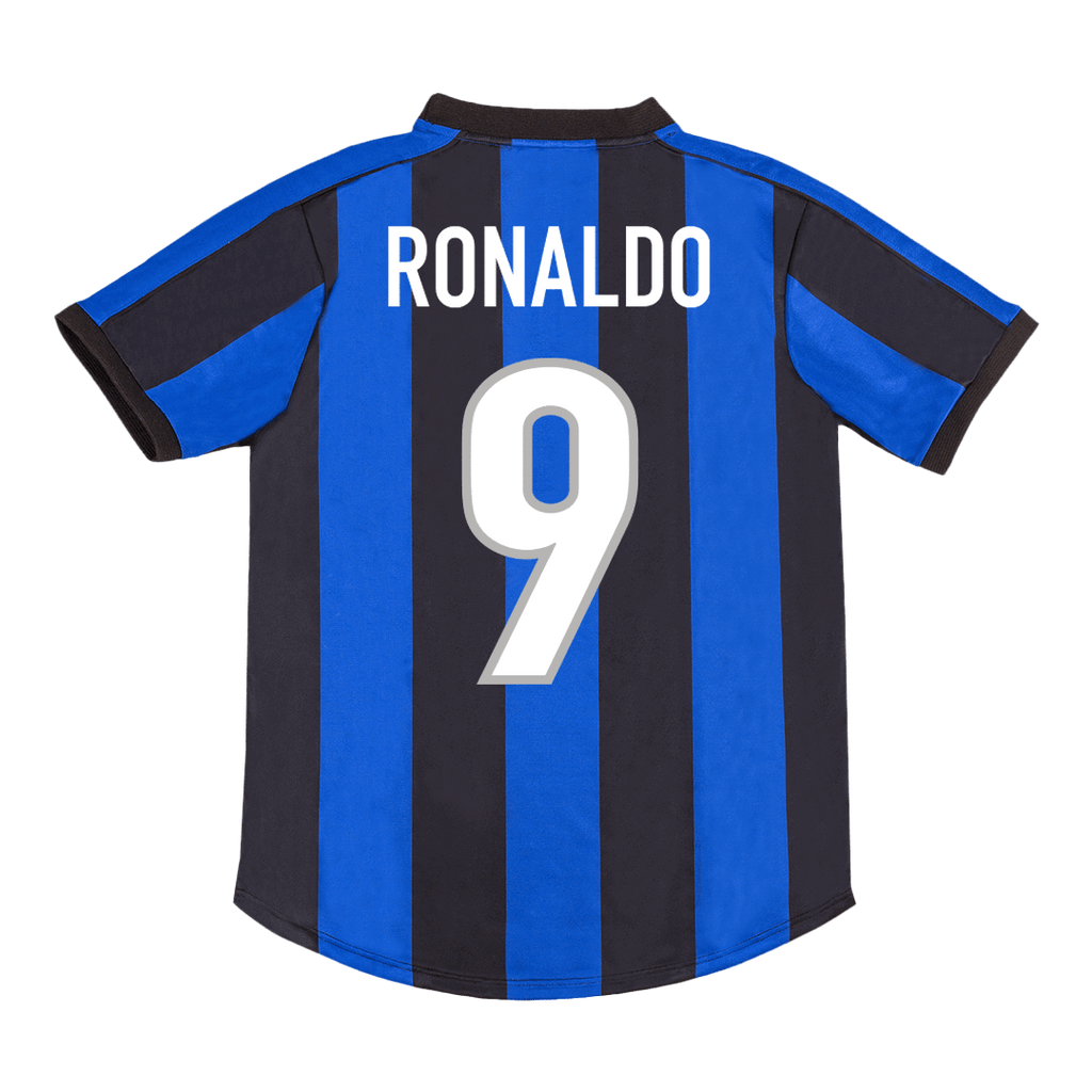 Inter Milan RONALDO #9 Home Soccer Jersey Retro 1999/00 - Football Shirt | SmartJerseys | Official Quality
