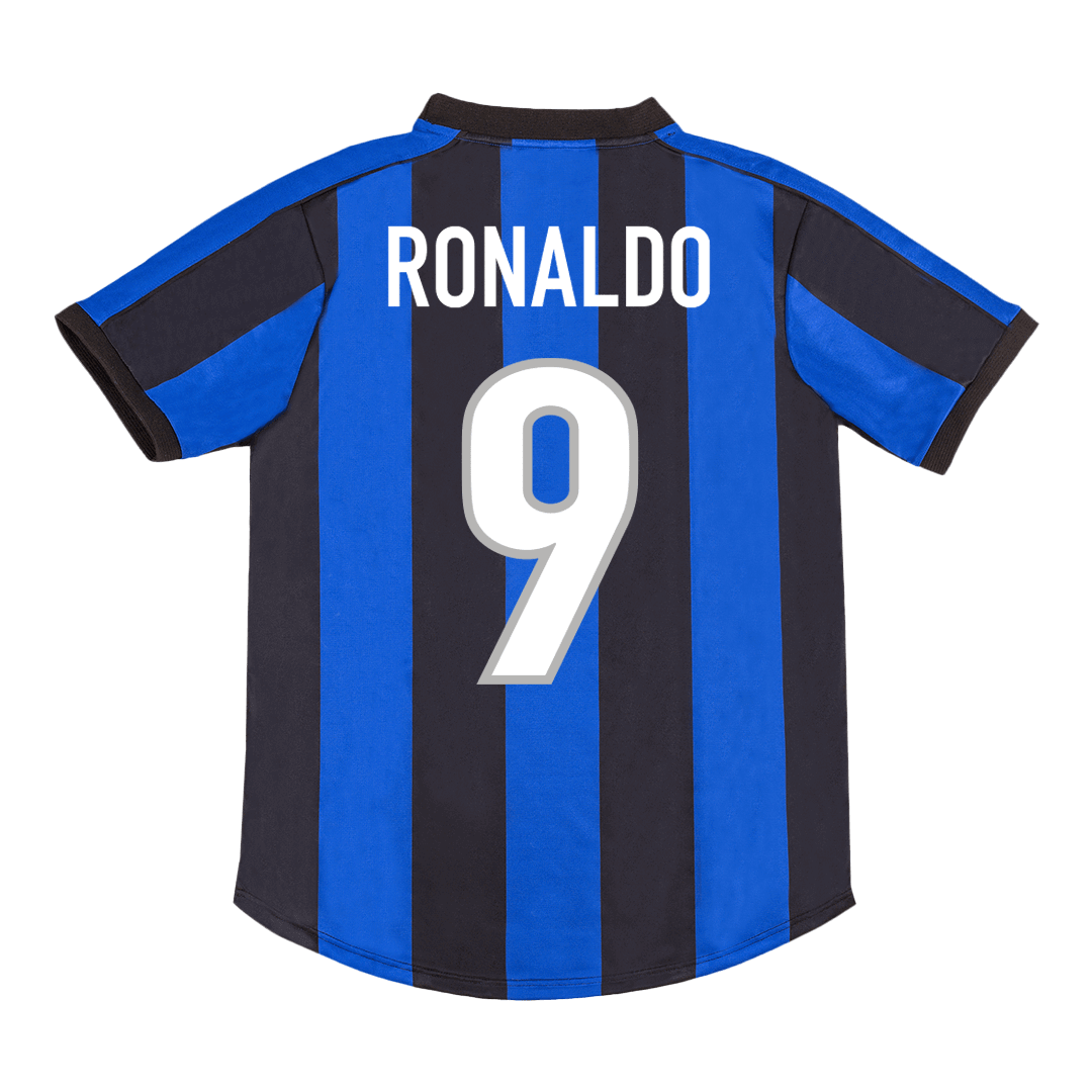 Inter Milan RONALDO #9 Home Soccer Jersey Retro 1999/00 - Football Shirt | SmartJerseys | Official Quality