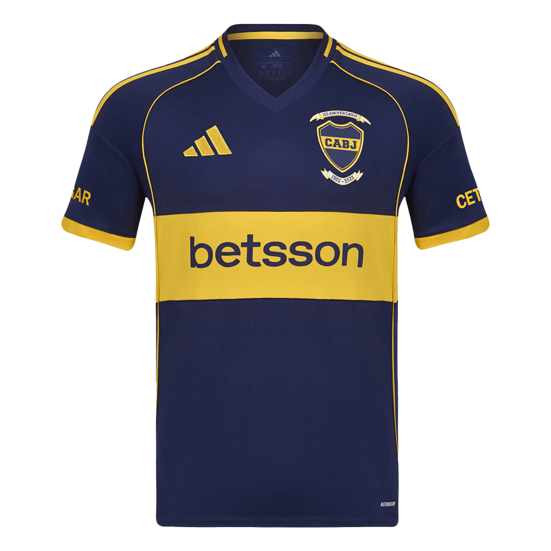 Boca Juniors Home Soccer Jersey 2025/26 - Football Shirt | SmartJerseys | Official Quality