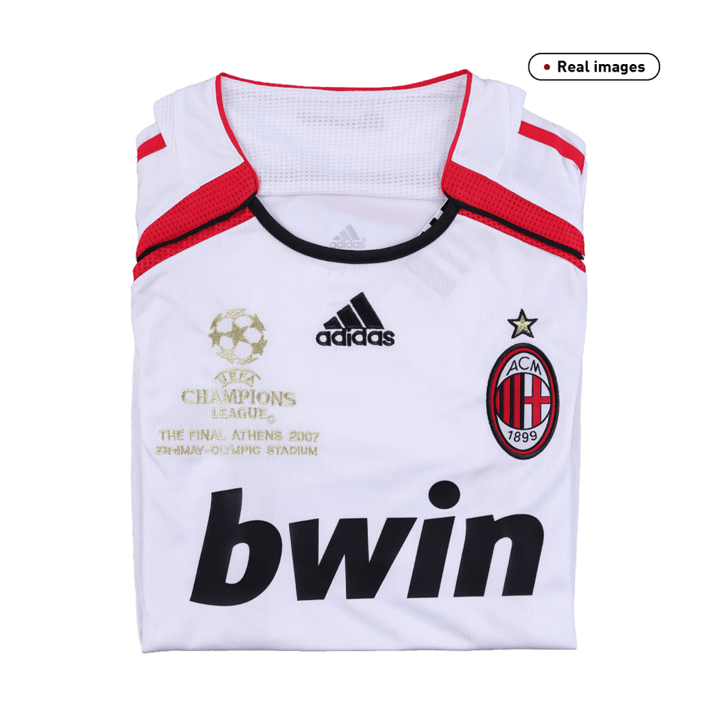 Camiseta de fútbol retro de visitante del AC Milan RONALDO #99 2006/07