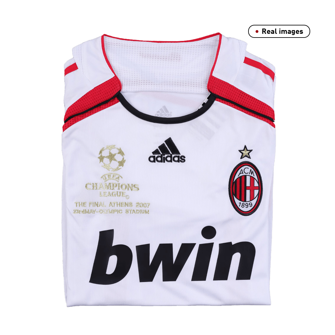 Camiseta de fútbol retro de visitante del AC Milan RONALDO #99 2006/07