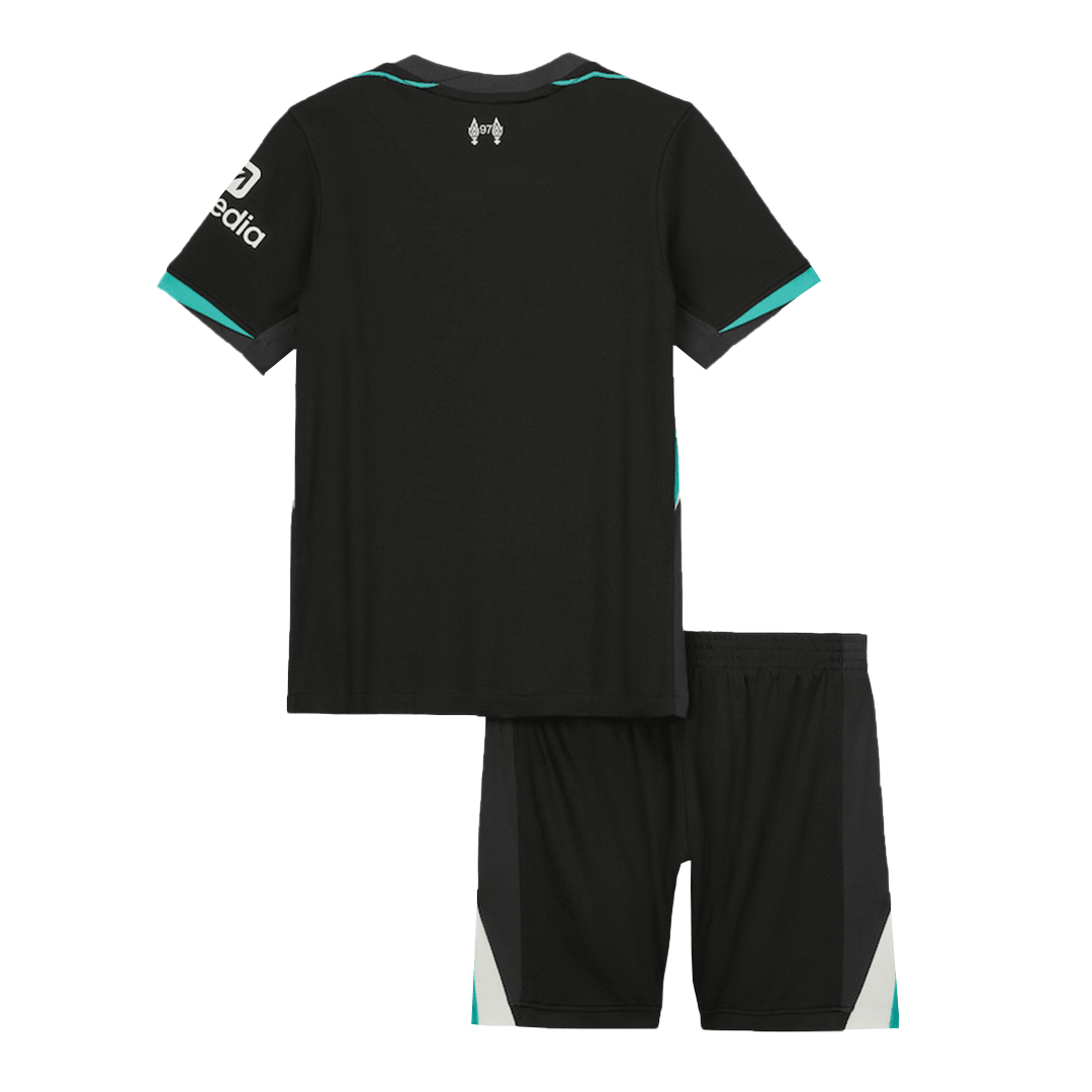 Liverpool Away Jersey Kit  Kids(Jersey+Shorts)