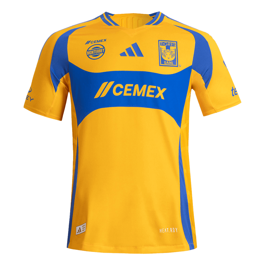 Tigres UANL Home Jersey Authentic 2024/25 - Football Shirt | SmartJerseys | Official Quality