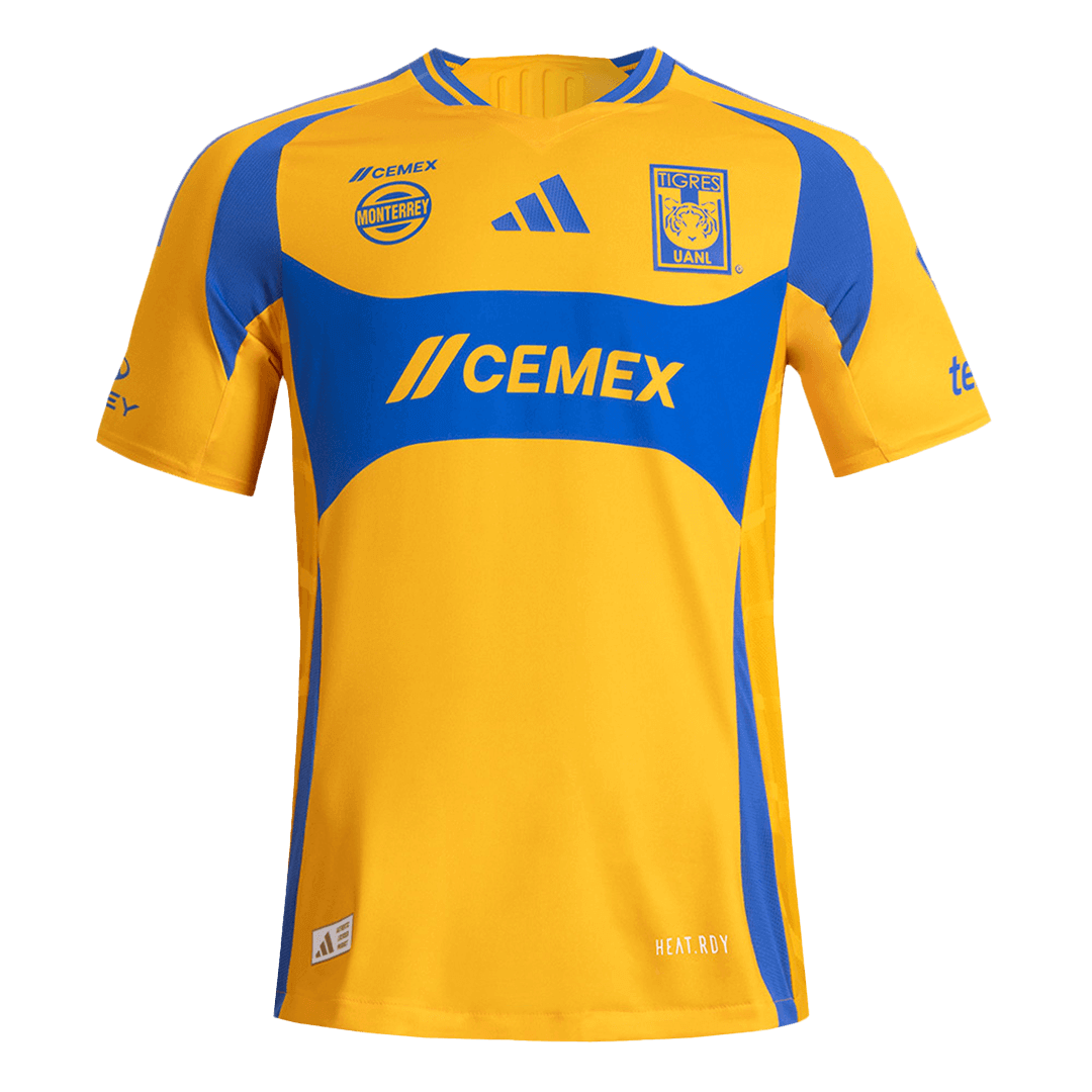 Tigres UANL Home Jersey Authentic 2024/25 - Football Shirt | SmartJerseys | Official Quality
