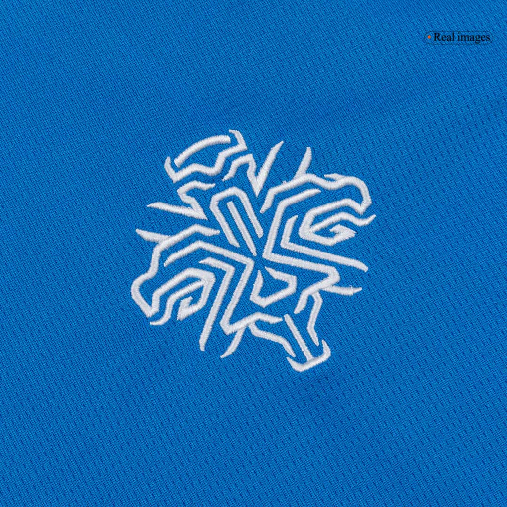 Maillot domicile de l'Islande pour la Coupe du Monde 2026 (bleu)
