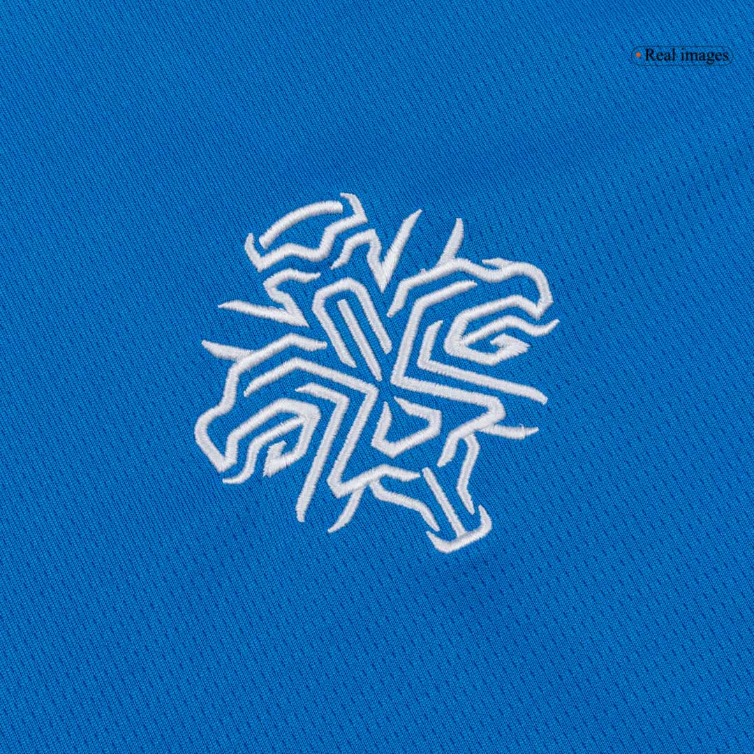 Maillot domicile de l'Islande pour la Coupe du Monde 2026 (bleu)