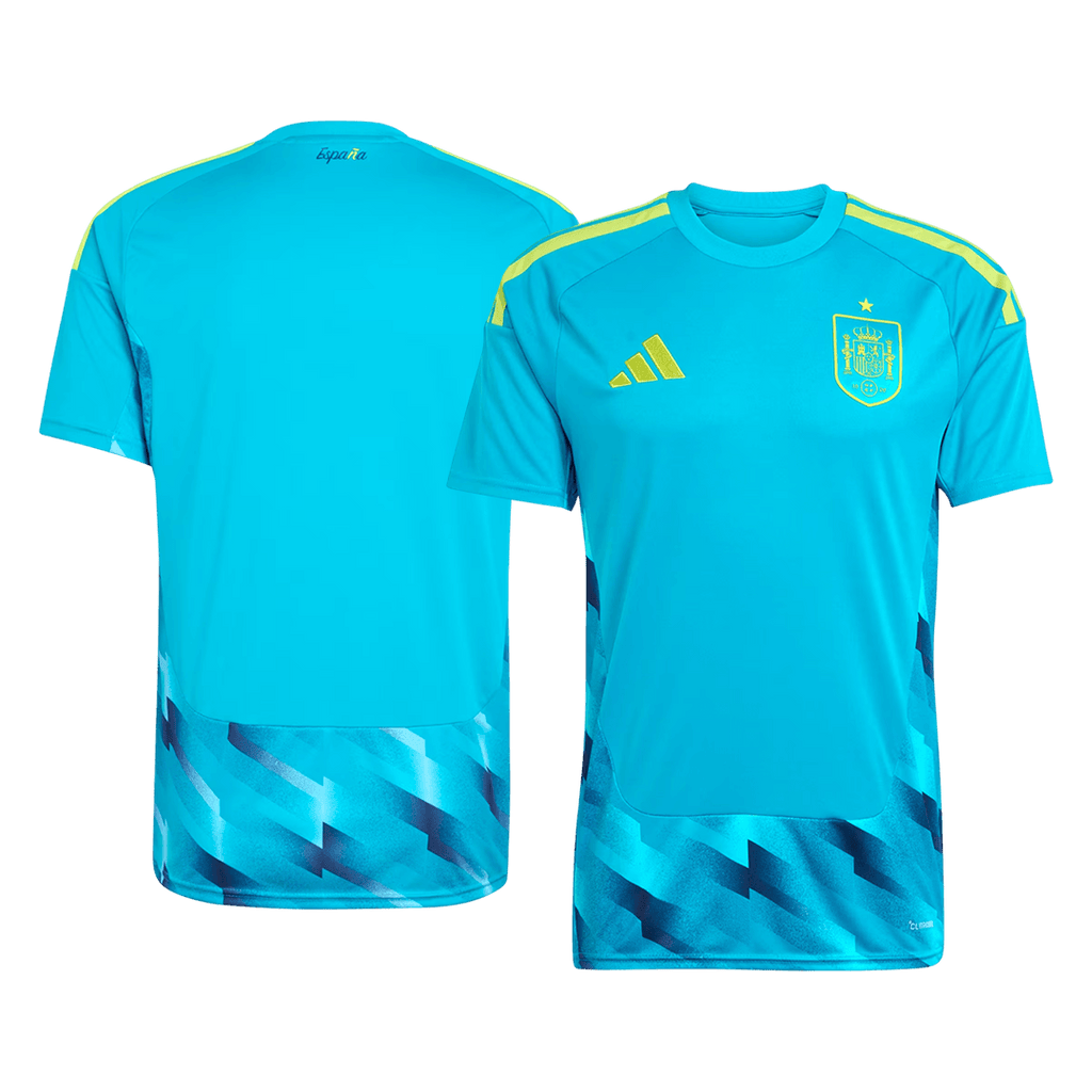 Spain Goalkeeper Soccer Jersey World Cup 2026 Blue
