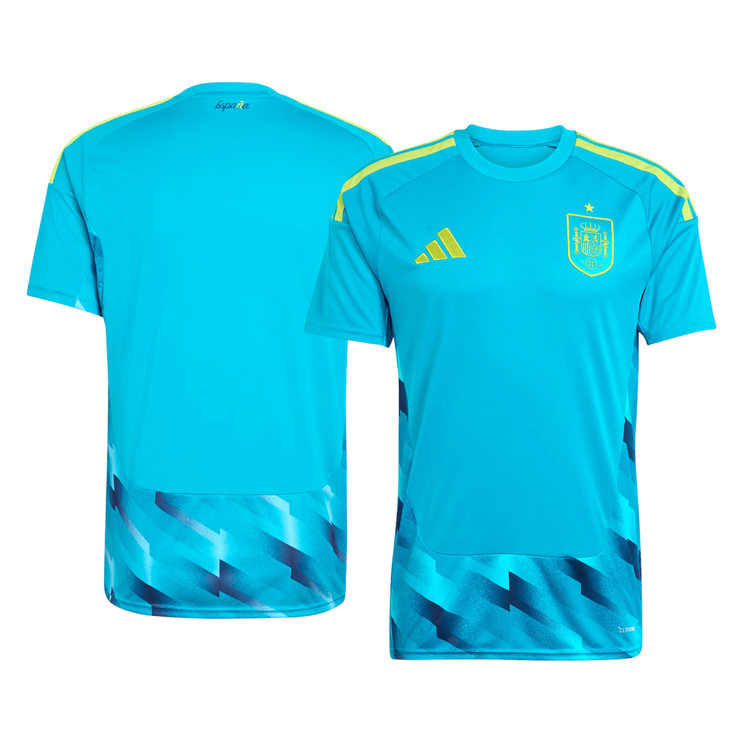 Spain Goalkeeper Soccer Jersey World Cup 2026 Blue