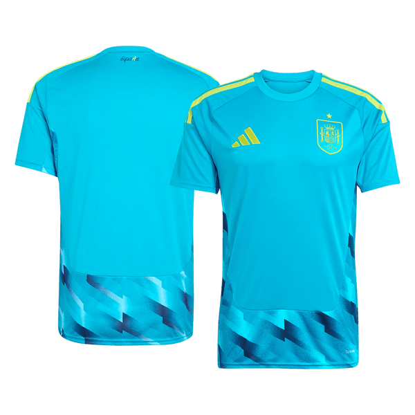 Spain Goalkeeper Soccer Jersey World Cup 2026 Blue
