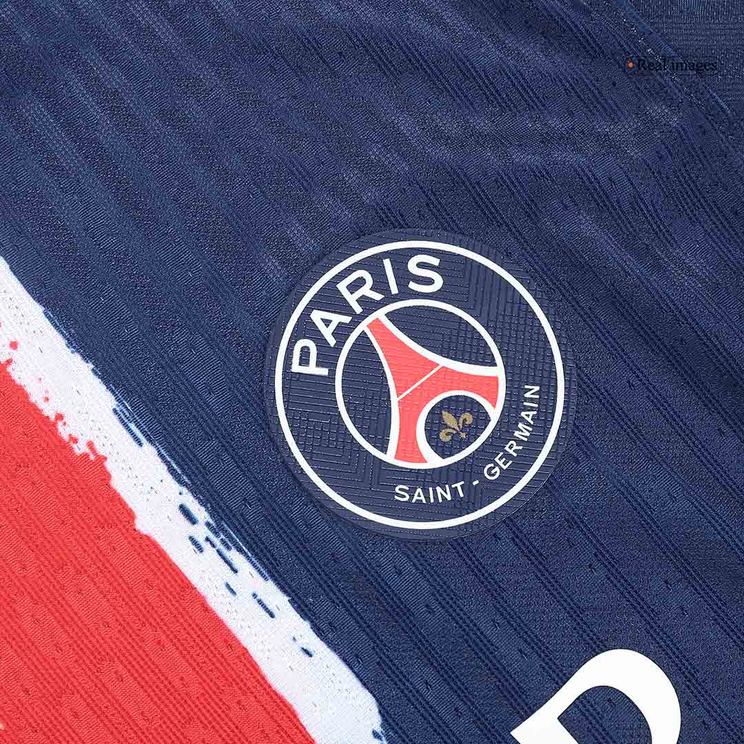 Maillot domicile authentique PSG Kvaratskhelia n°7 2024/25 - Édition Ligue des Champions