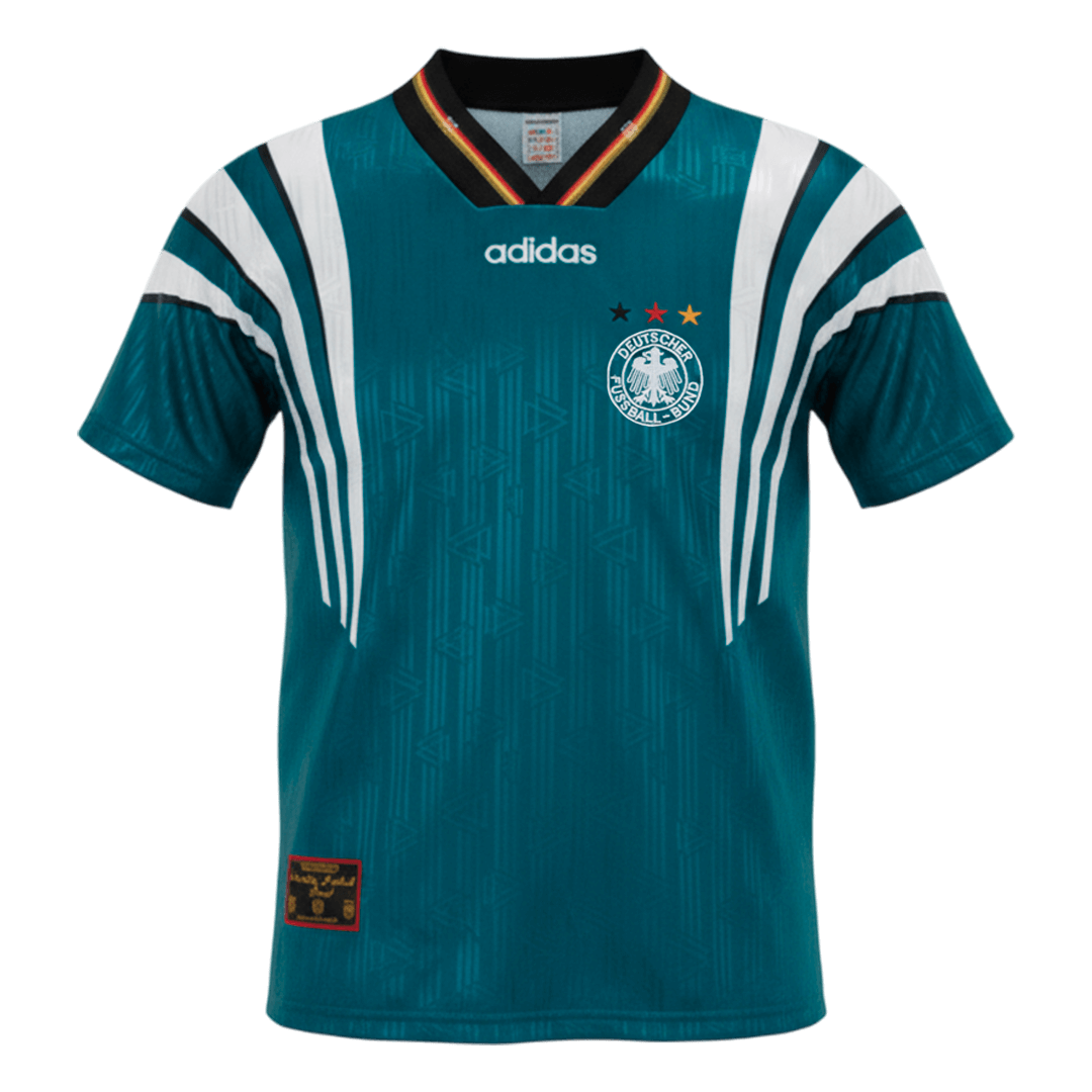 Germany Away Soccer Jersey Retro 1996/97 - Football Shirt | SmartJerseys | Official Quality