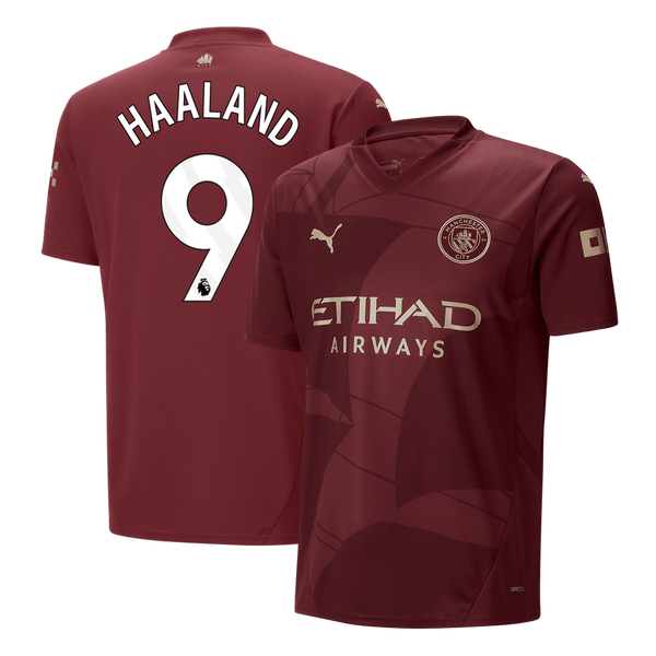 Manchester City HAALAND #9 Third Away Soccer Jersey 2024/25 - Football Shirt | SmartJerseys | Official Quality