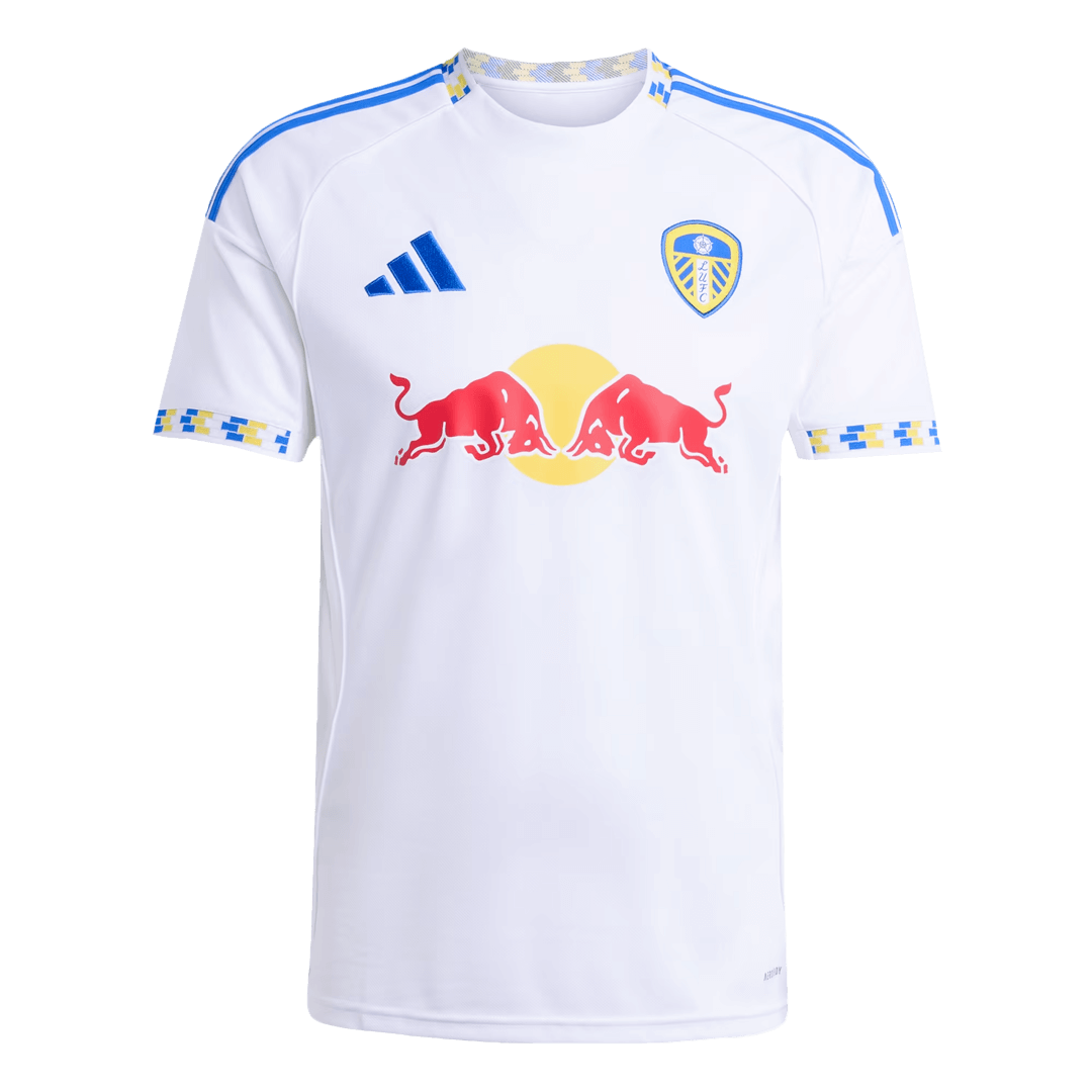 Leeds United Home Soccer Jersey 2025/26 - Football Shirt | SmartJerseys | Official Quality
