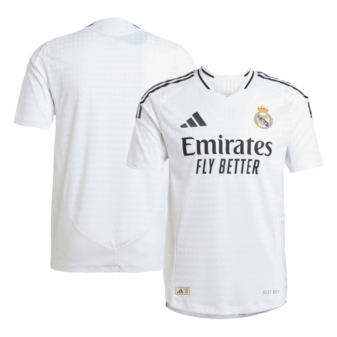 Authentic Real Madrid Home Soccer Jersey