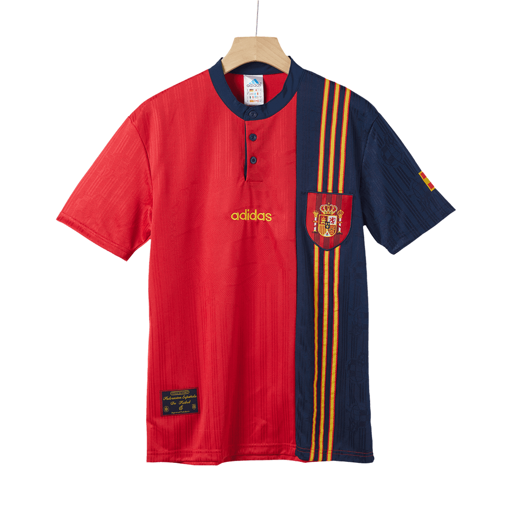 Spain Home Jersey Retro 1996
