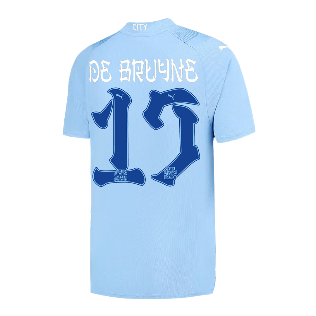 Manchester City DE BRUYNE #17 Japanese Tour Printing Home Jersey 2023/24 - Football Shirt | SmartJerseys | Official Quality