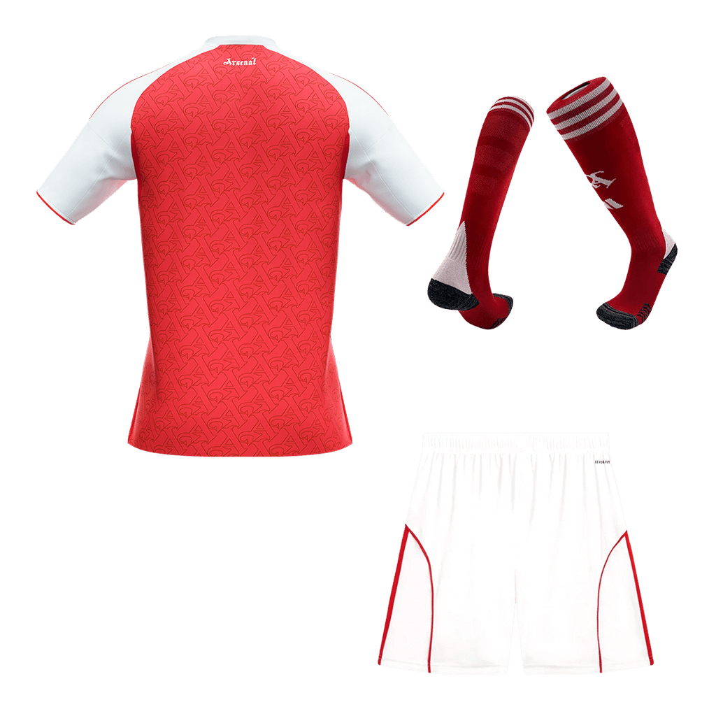 Arsenal Home Soccer Jersey Kit(Jersey+Shorts+Socks) 2025/26 Red