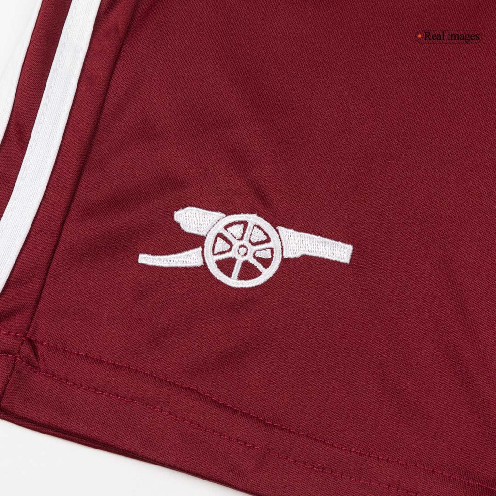 Camiseta de fútbol infantil de visitante del Arsenal (3.ª equipación) 25/26, color blanco