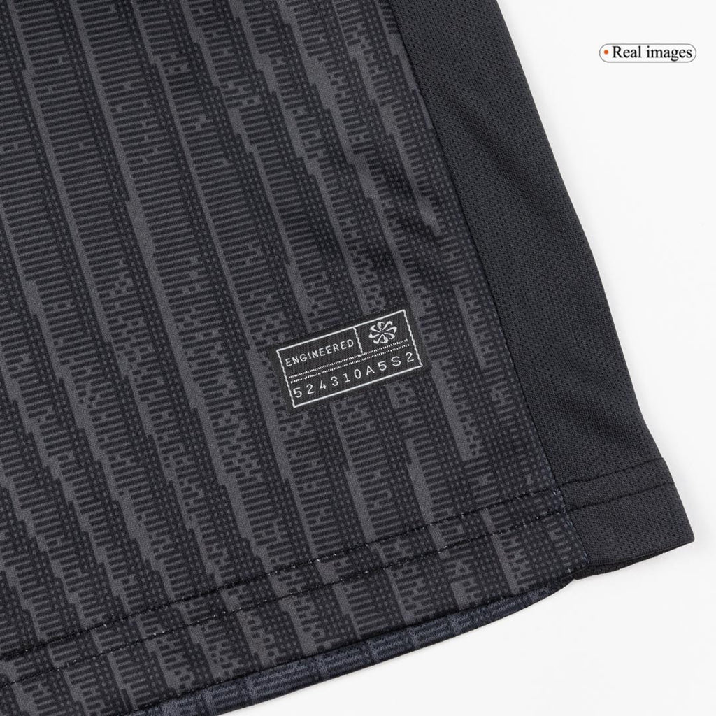 Kid's PSG Fourth Soccer Jersey Kit(Jersey+Shorts) 25/26 Black