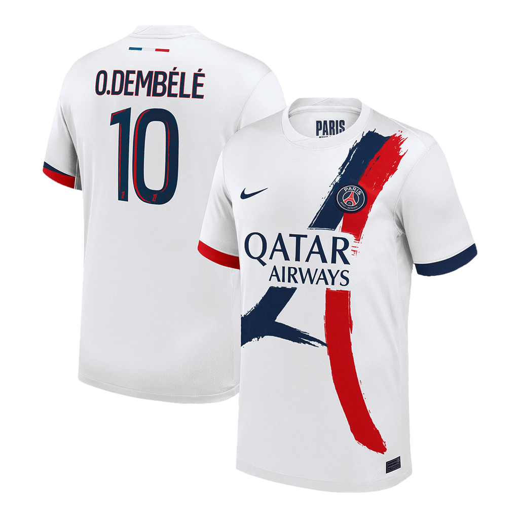 PSG O.DEMBÉLÉ #10 Away Jersey 2024/25 - Football Shirt | SmartJerseys | Official Quality