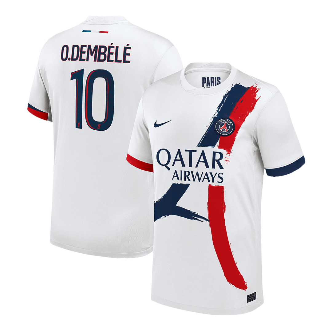 PSG O.DEMBÉLÉ #10 Away Jersey 2024/25 - Football Shirt | SmartJerseys | Official Quality
