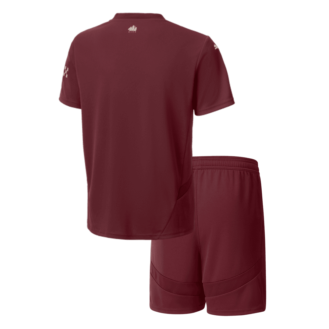 Manchester City Third Away Jersey Kit 2024/25 Kids(Jersey+Shorts)