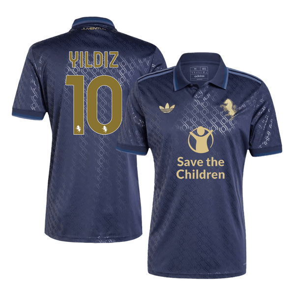 Juventus YILDIZ #10 Third Away Soccer Jersey 2024/25 - Save The Children Sponsor - Football Shirt | SmartJerseys | Official Quality