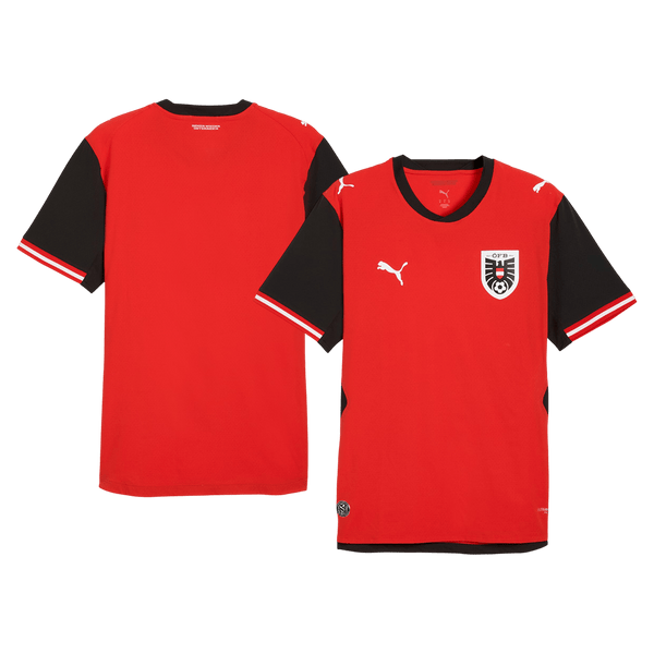 Austria Home Soccer Jersey Authentic 2026