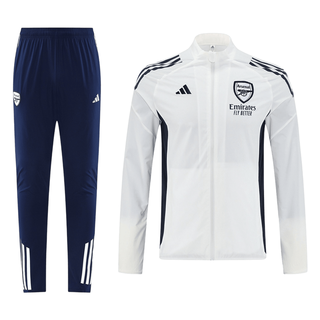 Arsenal Training Kit 2025/26 - White (Top+Pants)