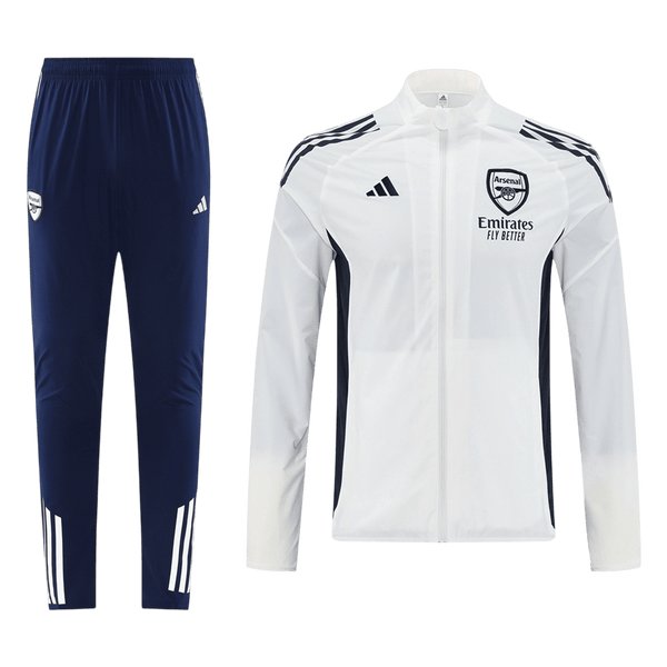 Arsenal Training Kit 2025/26 - White (Top+Pants)