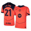 Barcelona F.DE JONG #21 Third Away Soccer Jersey 2025/26 - UCL Edition - Football Shirt | SmartJerseys | Official Quality