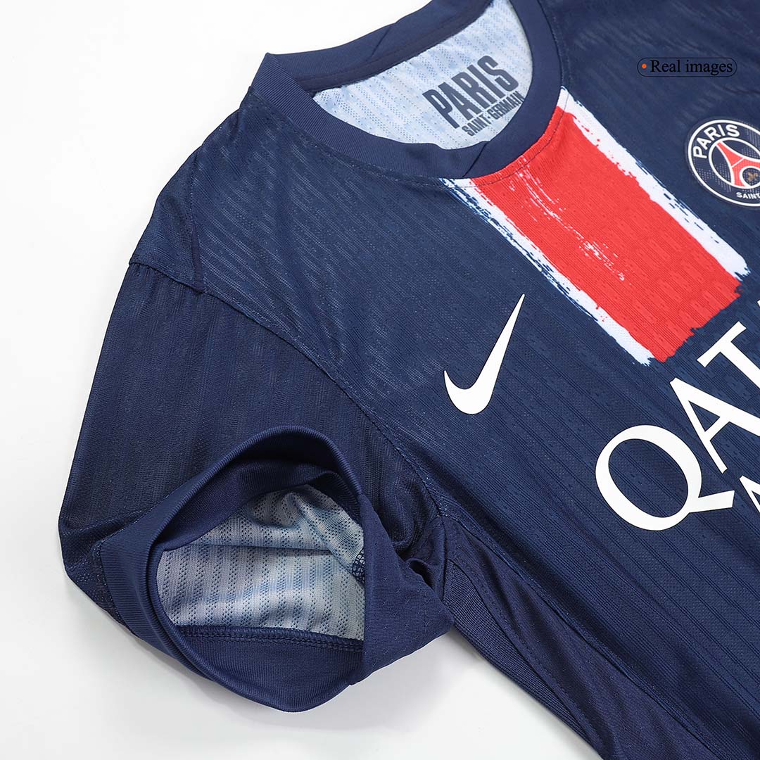 Maillot domicile authentique PSG Kvaratskhelia n°7 2024/25 - Édition Ligue des Champions
