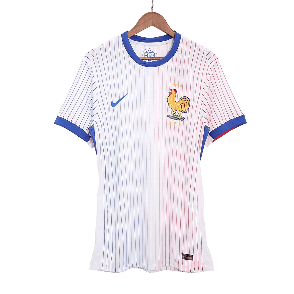 Maillot extérieur authentique de l'équipe de France pour l'EURO 2024 