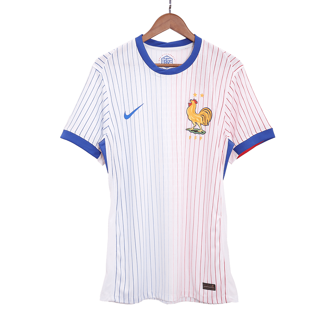Maillot extérieur authentique de l'équipe de France pour l'EURO 2024 