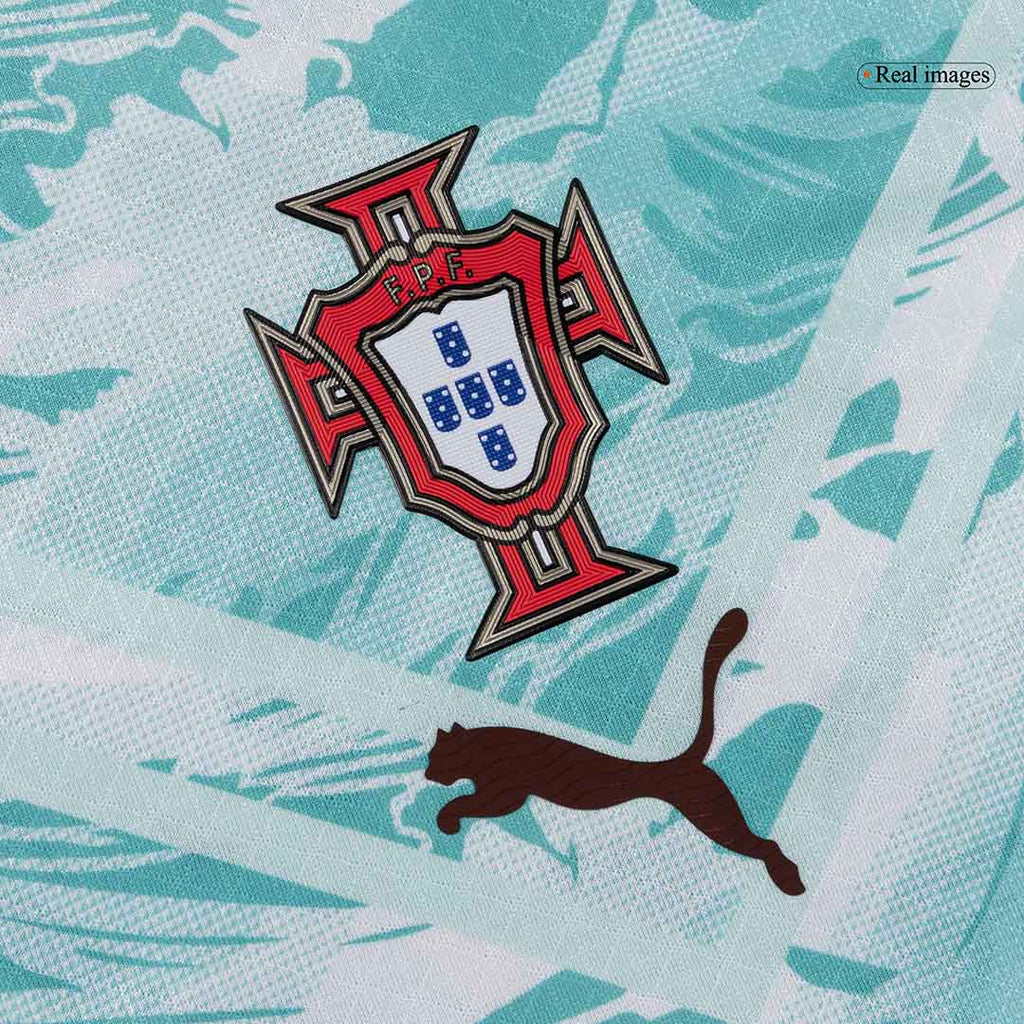 Camiseta de fútbol de visitante de Portugal auténtica 2026