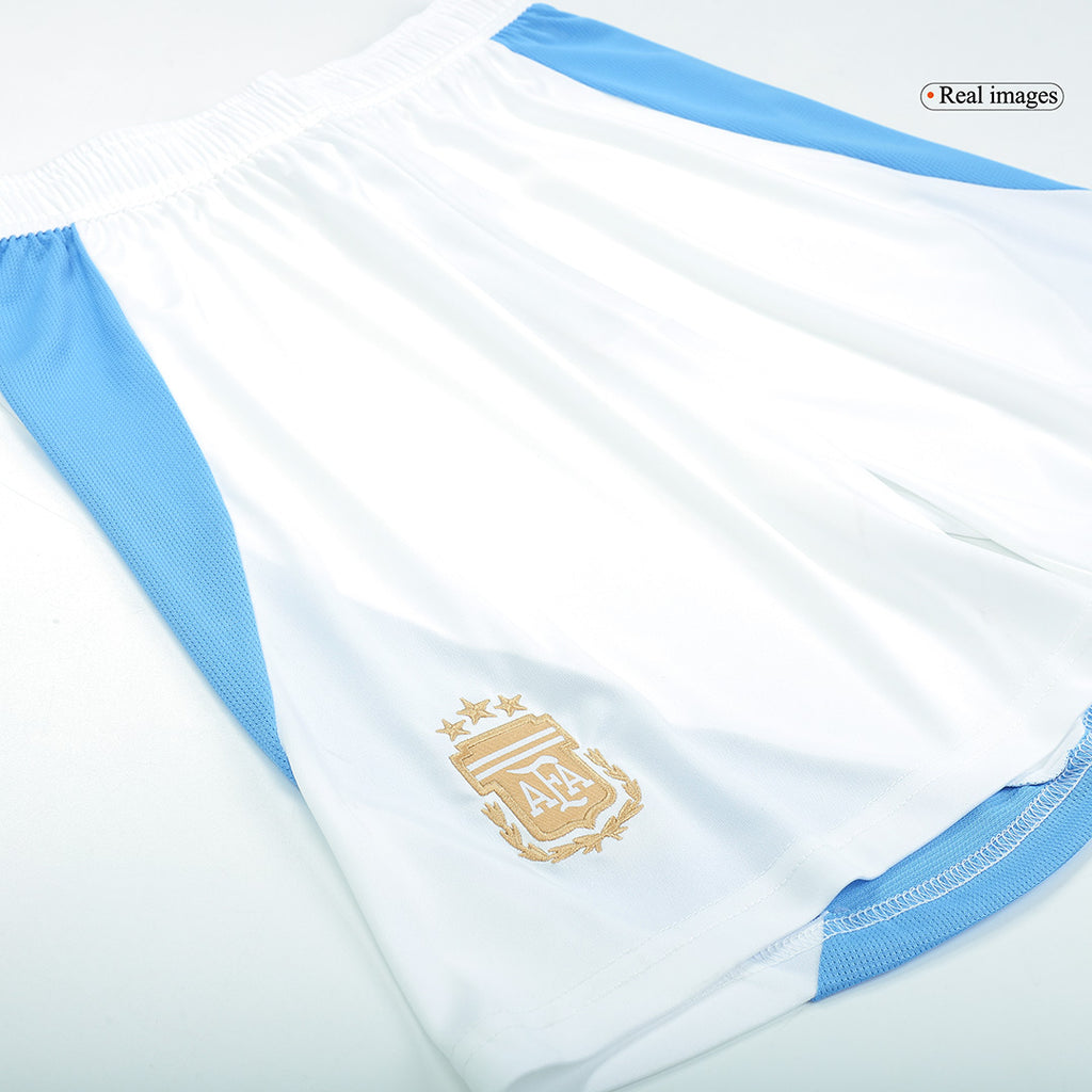 Pantalones cortos de fútbol local de Argentina 2024