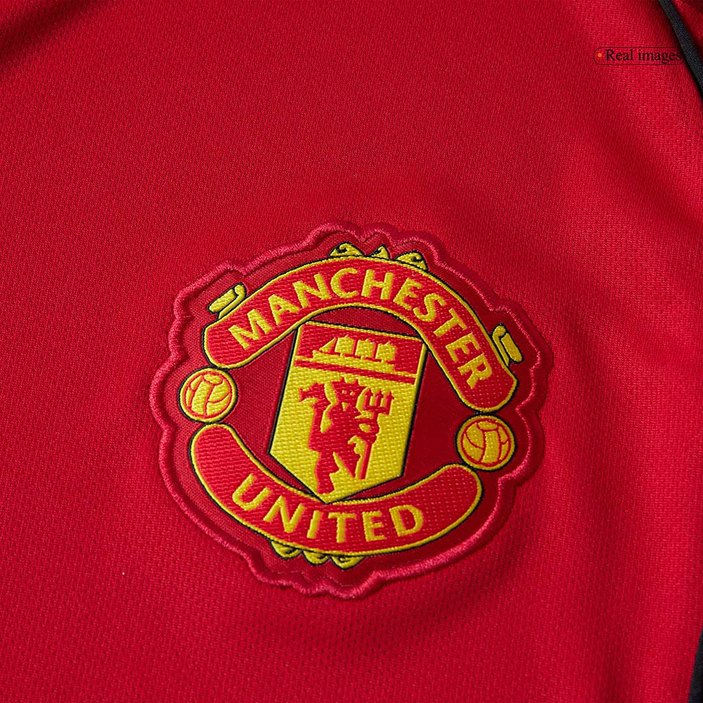 Manchester United Long Sleeve Home Soccer Jersey 2025/26