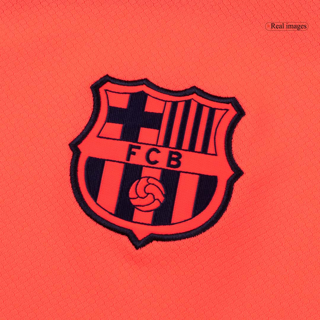 Camiseta de fútbol visitante del Barcelona GAVI #6 2025/26 (Edición UCL)