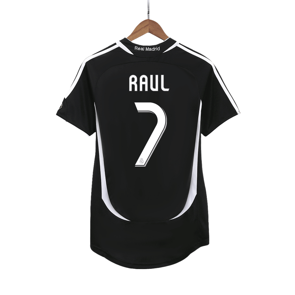 Real Madrid RAUL #7 Away Soccer Jersey Retro 2006/07 - Football Shirt | SmartJerseys | Official Quality