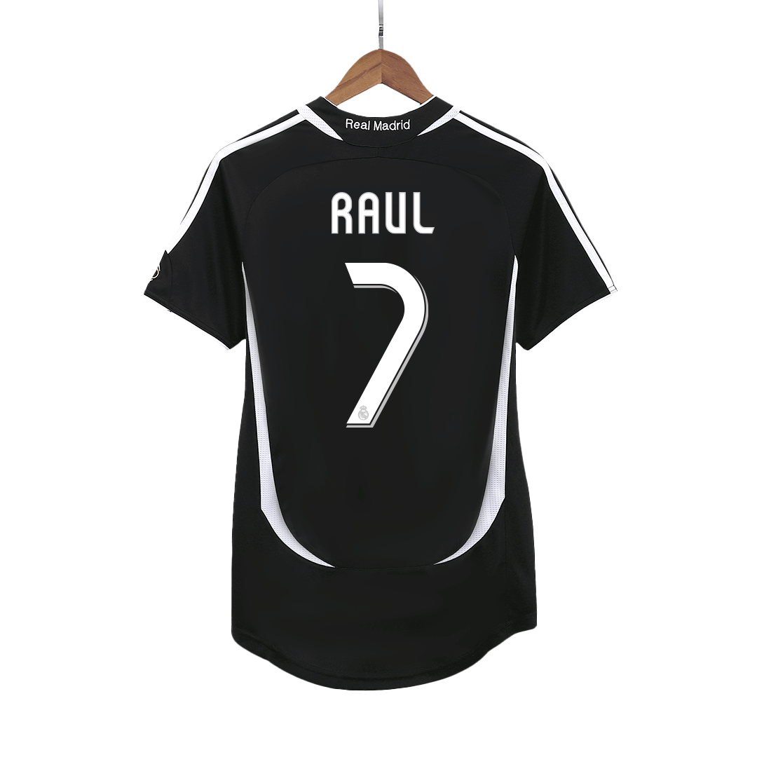 Real Madrid RAUL #7 Away Soccer Jersey Retro 2006/07 - Football Shirt | SmartJerseys | Official Quality