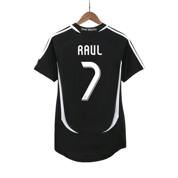 Real Madrid RAUL #7 Away Soccer Jersey Retro 2006/07 - Football Shirt | SmartJerseys | Official Quality