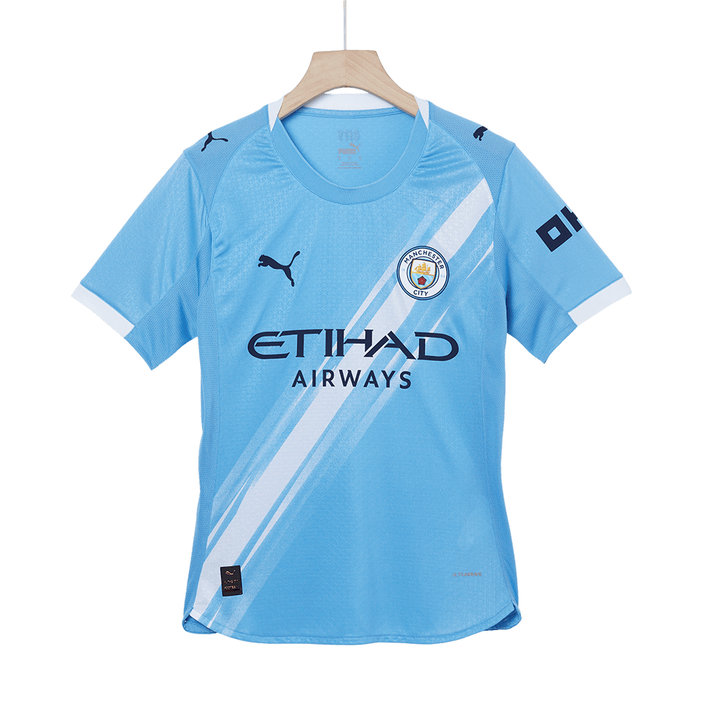 REIJNDERS #4 Authentic Manchester City Home Soccer Jersey 2025/26 Blue