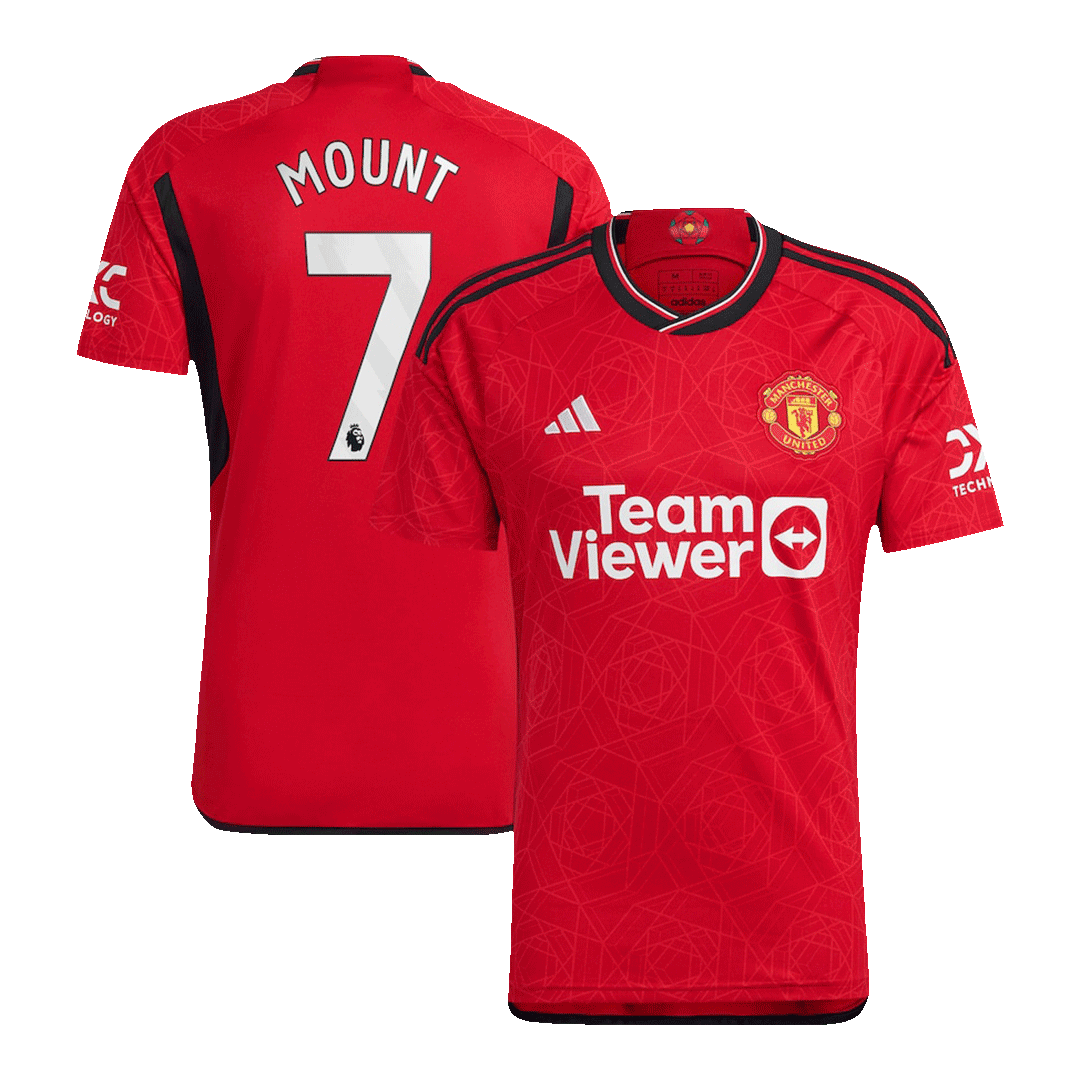 Manchester United MOUNT #7 Home Jersey 2023/24 - Football Shirt | SmartJerseys | Official Quality