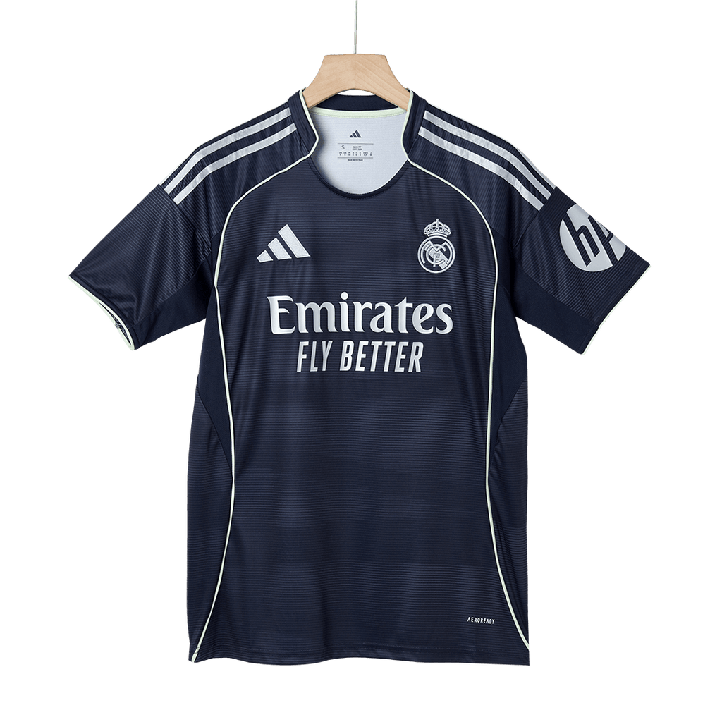 Real Madrid VALVERDE #8 Away Soccer Jersey 2025/26