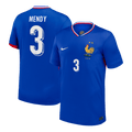 MENDY #3 France Euro Home Soccer Jersey 2024 Blue - Football Shirt | SmartJerseys | Official Quality
