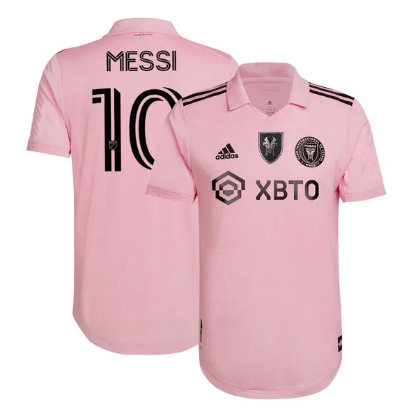 Inter Miami CF MESSI #10 Home "Messi GOAT"  Jersey Authentic 2023