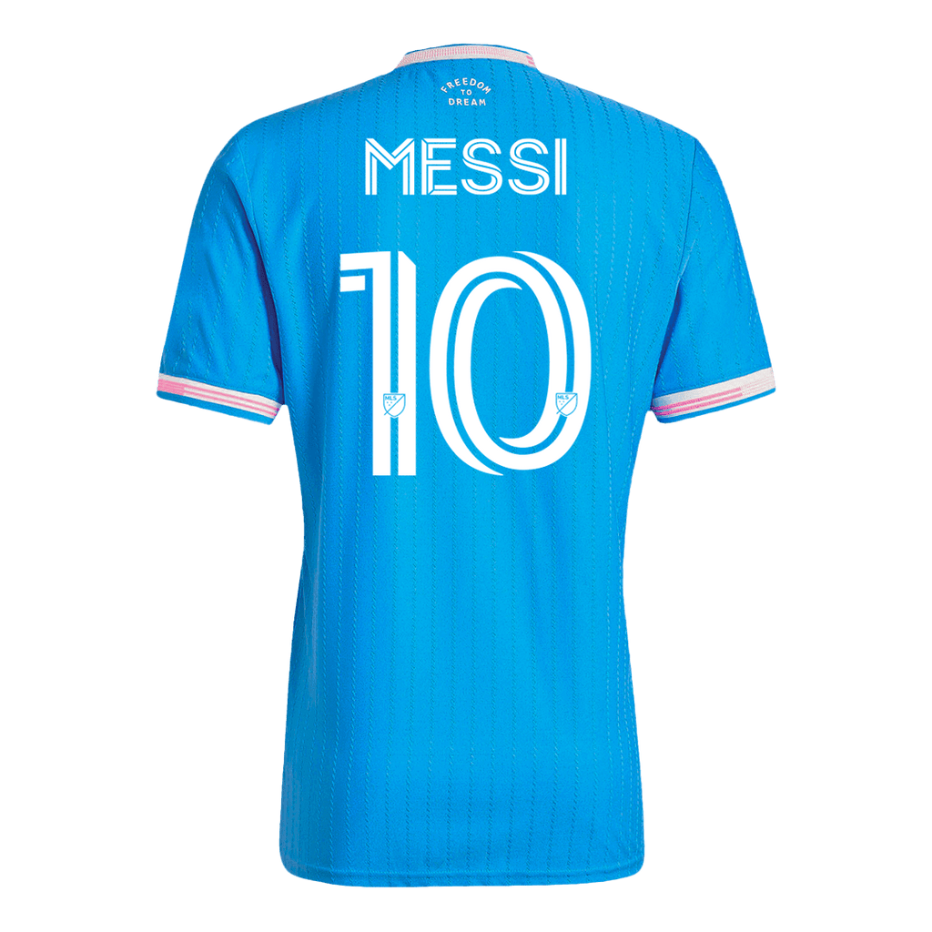 Maillot de football authentique Inter Miami CF MESSI #10 Third extérieur 2025