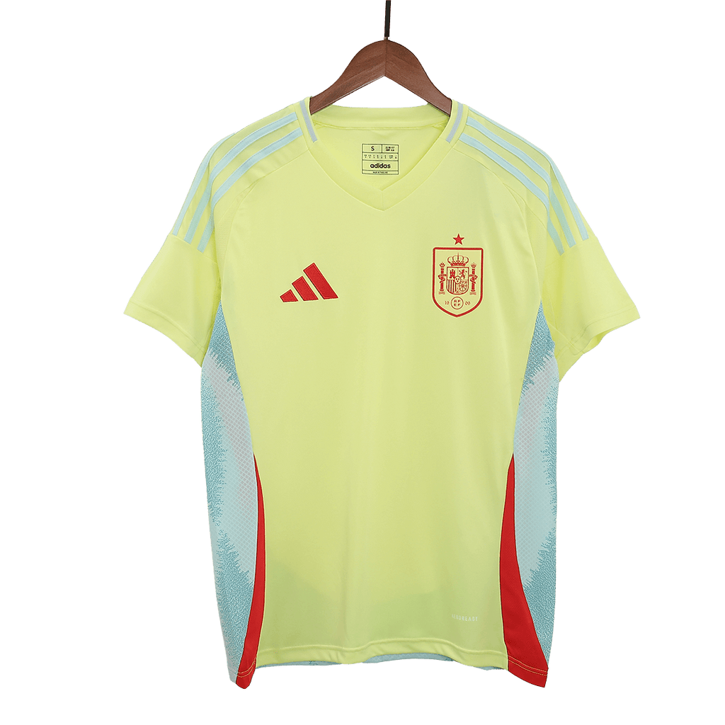 Camiseta de visitante de España para la Eurocopa 2024